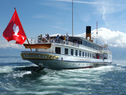 Bateau La Suisse, Compagnie Générale de Navigation sur le lac Léman © CGN