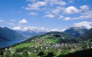 Aussicht Emmetten Dorf