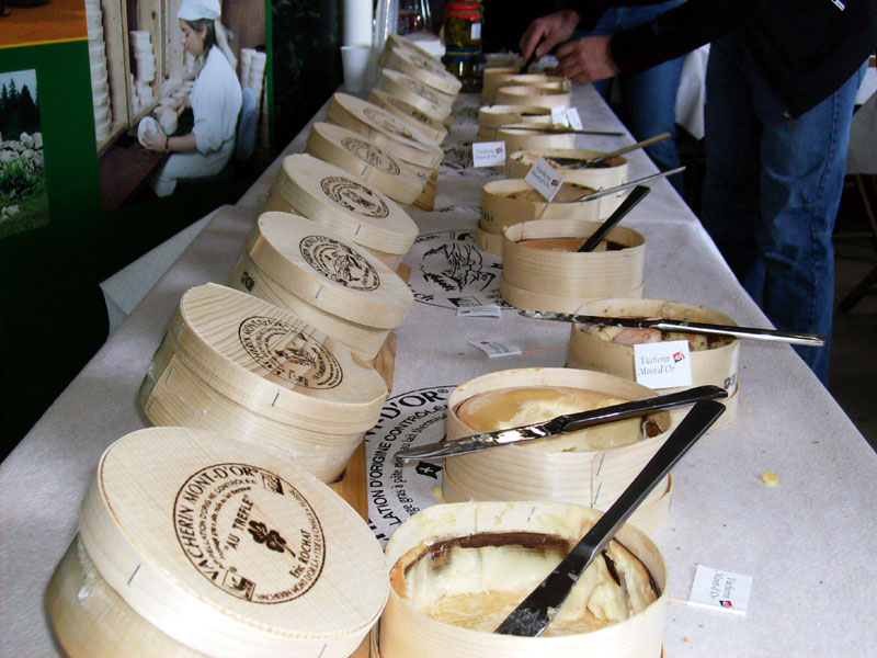 Fabrication du vacherin mont d