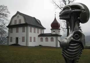 Ausstellung von HR Giger auf dem Landenberg