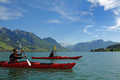 Kanukurse auf dem Sarnersee